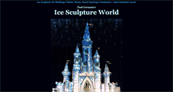 Desktop Screenshot of icesculptureworld.com